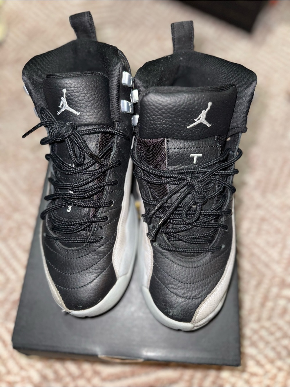 Jordan Boy’s High-Top Sneakers - Black/Grey